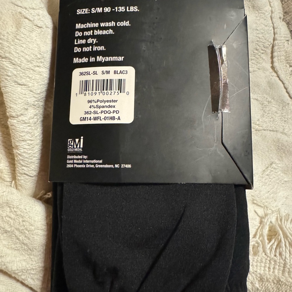 🆕 Fleece Lined Seamless Leggings, NWT - Picture 2 of 4